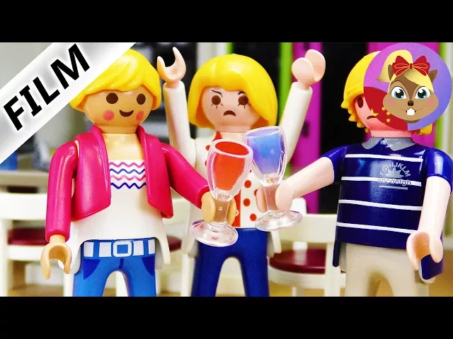 摩比游戏 playmobil 爸爸的前女友来了 劲爆的新闻 妈妈吃醋了!